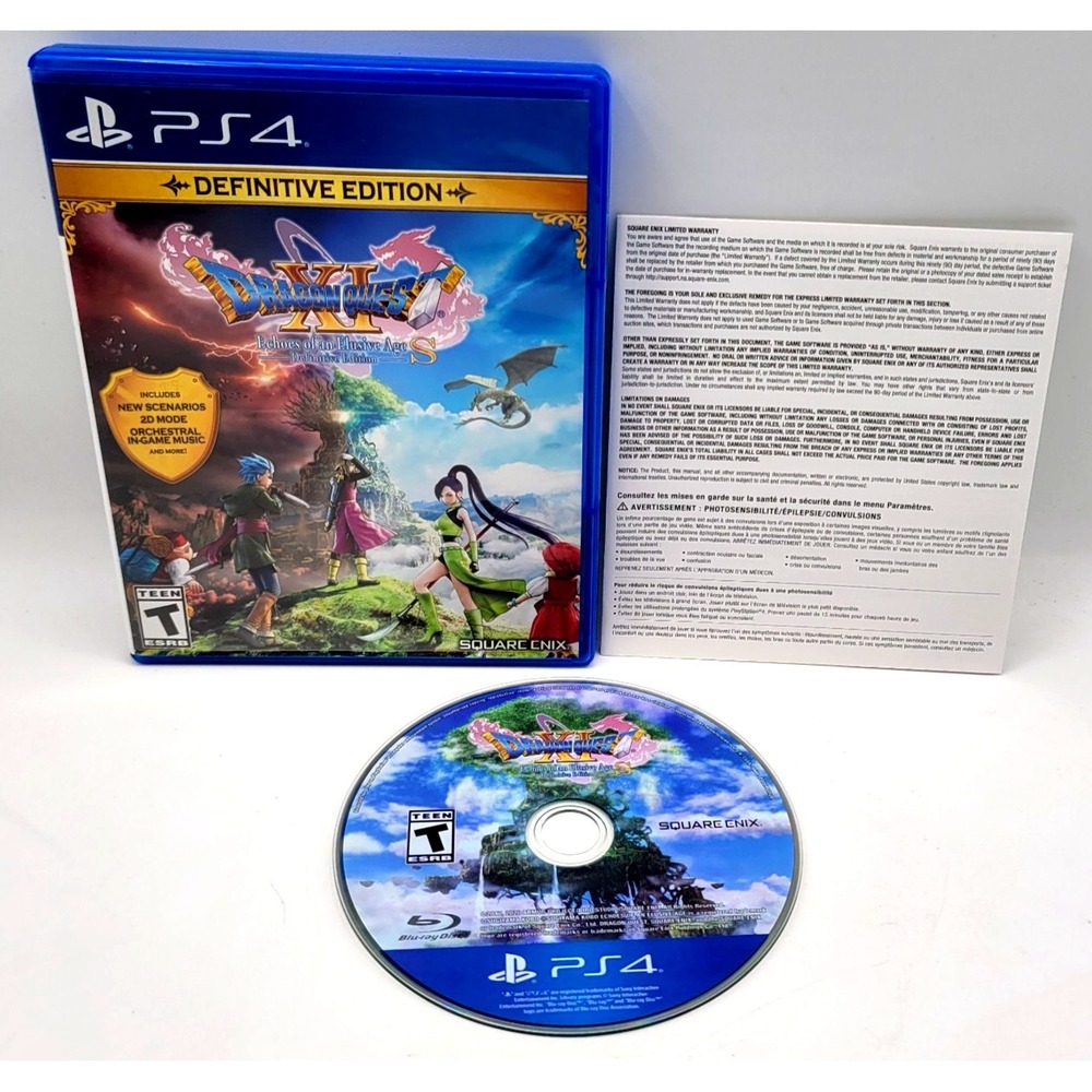 DRAGON QUEST XI‎ S: Echoes of an Elusive Age - Definitive Edition - PS4